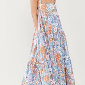 Free People Park Slope Bluebell Maxi Dress